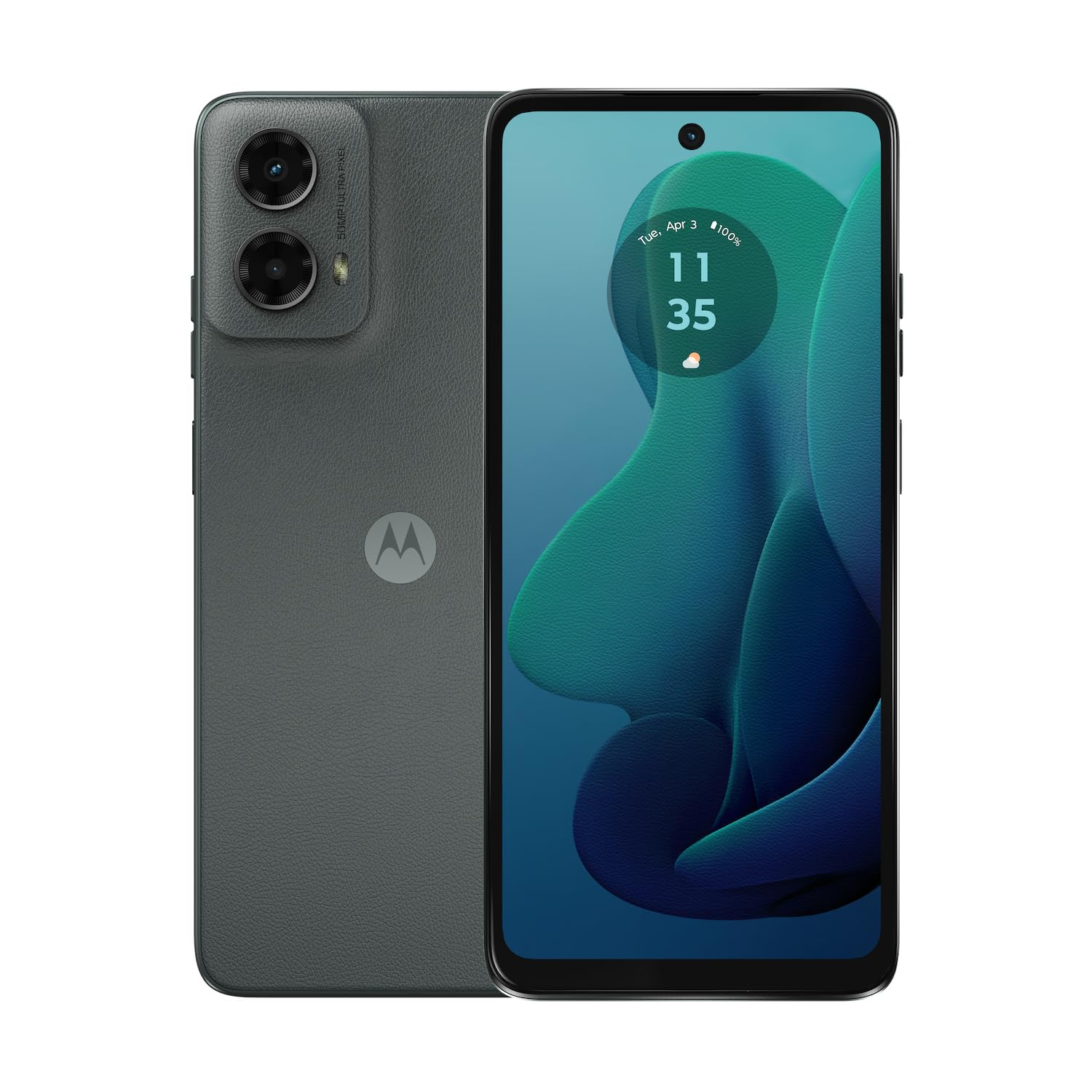Motorola Moto G - 2025 | Unlocked | Made for US 4/128GB | 50MP Camera | Forest Gray