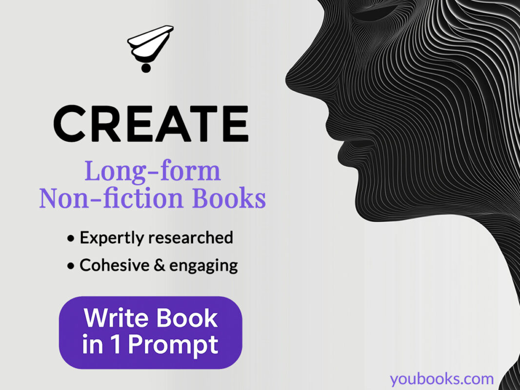 Youbooks AI Non-Fiction Book Generator: Lifetime Subscription (Fan Plan) for 