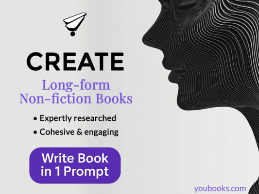Youbooks AI Non-Fiction Book Generator: Lifetime Subscription (Fan Plan) for 