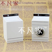Spotlight on Savings: Stunning 1:12 Scale White Dryer & Washing Machine Miniatures for Just .99!