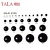 50 Pairs of 1.8mm-24mm Safety Black Eyes for Teddy Bears & Stuffed Animals – Perfect for Crafting, Only .37! 50 Pairs of 1.8mm-24mm Safety Black Eyes for Teddy Bears & Stuffed Animals – Perfect for Crafting, Only .37!