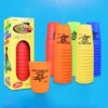 12-Piece Speed Stacking Cups Set – Fast-Paced, Fun Indoor Game for Hand Speed Training and Exciting Contests – Only .46!