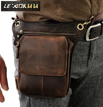 Authentic Vintage Leather Men’s Messenger Bag – Stylish Travel & Mobile Companion for Just !