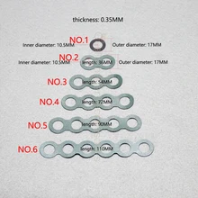 Unlock Superior Safety: 3 & 18650 Lithium Battery Insulation Gaskets + Meson 6 Positive Surface Hollow Flat Mats – Only .50 USD!