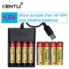 Power Up Your Devices: 8pcs KENTLI 1.5V AA 2800mWh Rechargeable Li-ion Batteries + 4-Slot Fast AA/AAA Charger for 6.90! Power Up Your Devices: 8pcs KENTLI 1.5V AA 2800mWh Rechargeable Li-ion Batteries + 4-Slot Fast AA/AAA Charger for 6.90!