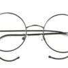 Discover Timeless Elegance: Antique Vintage Round Gold & Silver Wire Rim Glasses – Sizes 48mm & 50mm for Just .99!