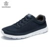 Step Up Your Game: Men’s Black Lightweight Spring Sports Sneakers – Comfortable, Soft-Bottom Lace-Up Trainers for Outdoor Running & Walking at Just .30!