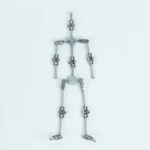 DIY kit studio armature not-Ready-made high metal armature for stop motion puppet .36 USD