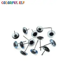 Stunning Blue Glass Eyes 2mm-12mm | 50 Pairs Lot + Free Shipping for Just .20!
