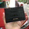 Upgrade Your Style with Hiram Beron’s Genuine Cowhide Leather Card Holder – Crocodile Pattern, Custom Name Engraving, Only .88! Upgrade Your Style with Hiram Beron’s Genuine Cowhide Leather Card Holder – Crocodile Pattern, Custom Name Engraving, Only .88!