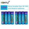 Power Up with KENTLI 8-Pack AAA Rechargeable Lithium Polymer Batteries – No Memory Effect, 1.5V, 1180mWh for Just ! Power Up with KENTLI 8-Pack AAA Rechargeable Lithium Polymer Batteries – No Memory Effect, 1.5V, 1180mWh for Just !