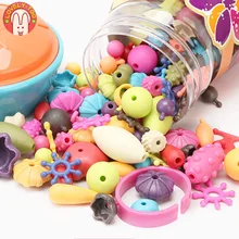 Create Fun & Colorful DIY Bracelets with Lovely Too 370pcs Cordless Candy Beads – Perfect Kids’ Toy & Personalized Puzzle for Just .07!