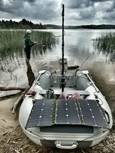 Power Your Adventures with the SUNPOWER 75W 36V Flexible Folding Solar Panel – Portable, Frameless, and Perfect for Torqeedo Electric Marine Engines at 9.99!