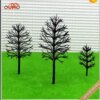 Create Stunning Model Train Layouts with Teraysun 4cm-12cm Miniature Plastic Trees – Perfect for HO, N, and G Scale! Only .00 USD