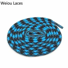 Upgrade Your Gear with Weiou Black & Blue Two-Toned Hiking Bootlaces – Durable 125cm Athletic Shoelaces for Just $4.51!