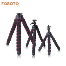 Capture Every Angle with the Fosoto Octopus Flexible Mini Tripod – Perfect for iPhone, GoPro, Canon, Nikon & Sony Cameras at Just .50!