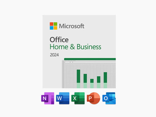 Microsoft Office 2024 Home & Business for Mac or PC Lifetime License + Microsoft Surface SE 11.6″ Laptop (Open Box) for 9