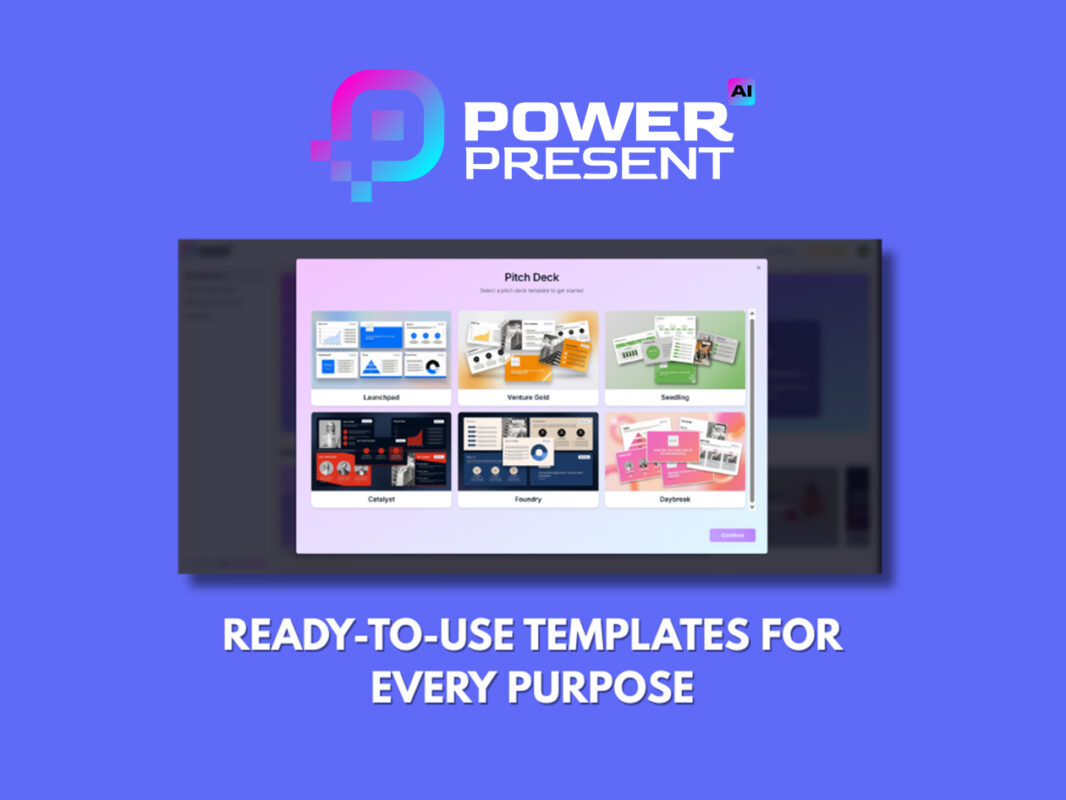 PowerPresent – AI Presentation Generator: Lifetime Subscription for 