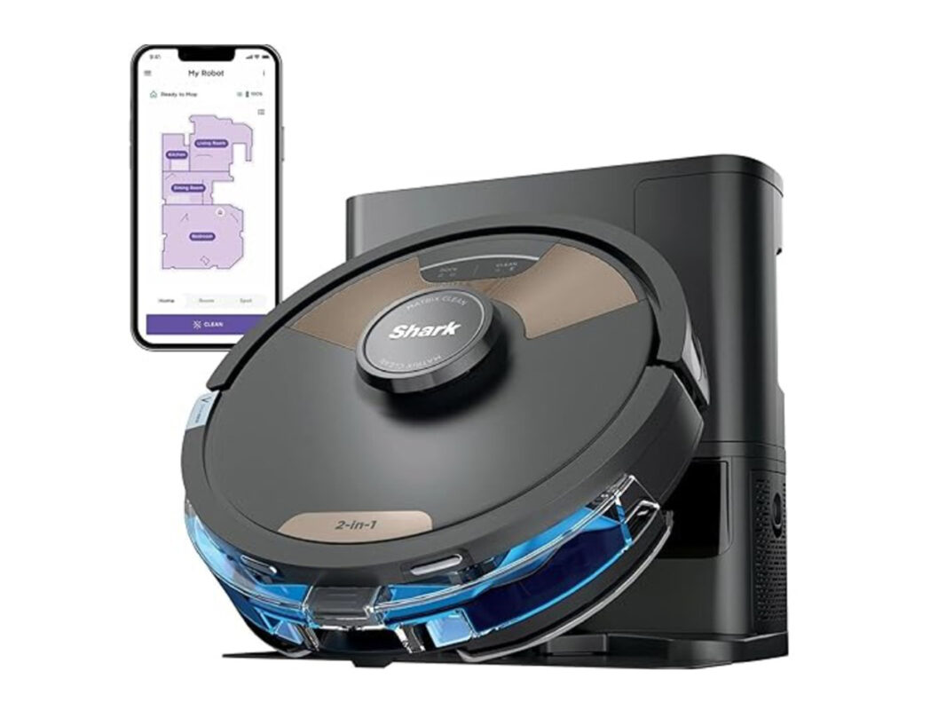 Shark Matrix™ Plus 2-in-1 Self-Empty Robot Vacuum & Mop (Refurbished) for 4