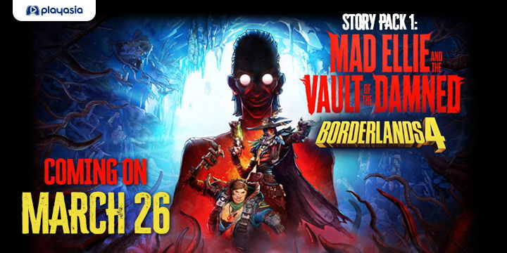 Borderlands 4 Story Pack 1: Mad Ellie and the Vault of the Damned Coming on March 26 Borderlands 4 Story Pack 1: Mad Ellie and the Vault of the Damned Coming on March 26