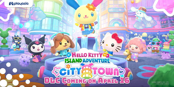 Hello Kitty Island Adventure City Town DLC Coming on April 16