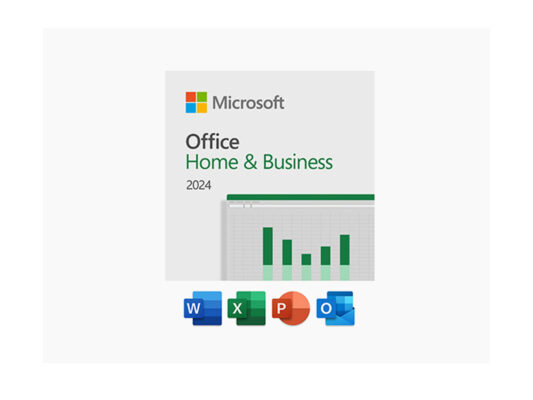 Microsoft Office 2024 Home & Business + Windows 11 Pro Bundle for 4
