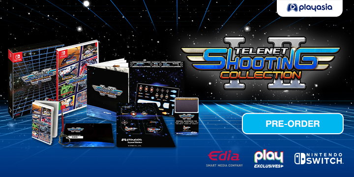 Playasia Partners with Edia to Launch Exclusive “Telenet Shooting Collection I+II” Physical Release — Pre-order Opens on April 2