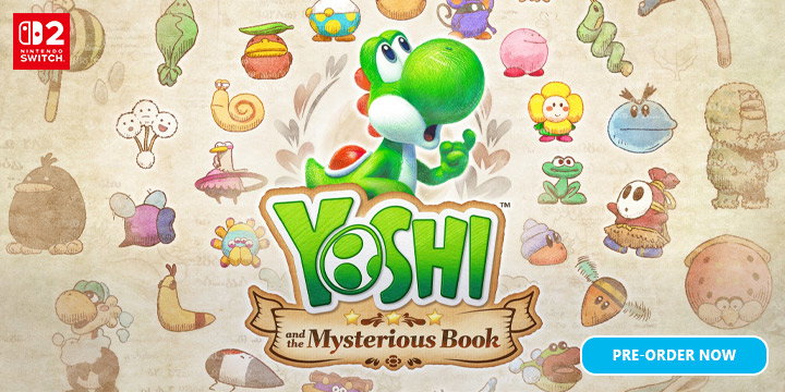 Yoshi and The Mysterious Book Coming on May 21 | Pre-order Now!