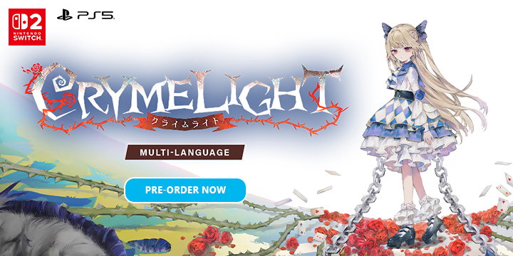 Face Your Sins: CRYMELIGHT Multi-Language Physical Editions Coming to PS5 & Switch 2 | Pre-order Now!