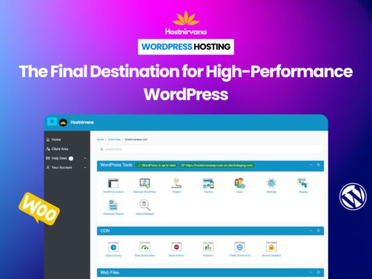 Hostnirvana WordPress Website Hosting: Lifetime Subscription for 