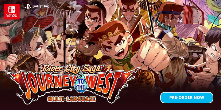 Kunio-Kun Goes West! River City Saga: Journey to the West Pre-Orders Now Live