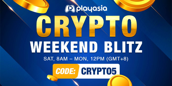 Playasia Crypto Weekend Blitz Is Coming: Get Ready to Unlock 5% Off Every Weekend Playasia Crypto Weekend Blitz Is Coming: Get Ready to Unlock 5% Off Every Weekend