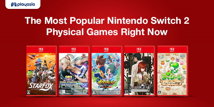Top Sellers: The Most Popular Nintendo Switch 2 Physical Games at Playasia Right Now