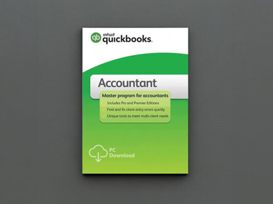 Intuit QuickBooks Desktop Accountant 2024 for Windows (1 User): 1-Year Subscription for 9