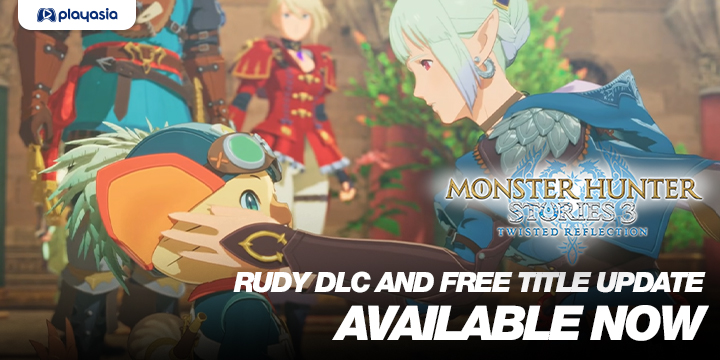 Monster Hunter Stories 3: Twisted Reflection Rudy DLC and Free Title Update Available Now
