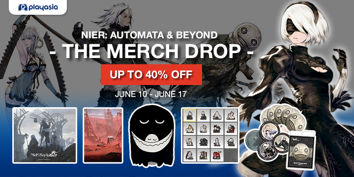 NieR: Automata & Beyond – The Ultimate Merch Drop (Up to 40% Off)