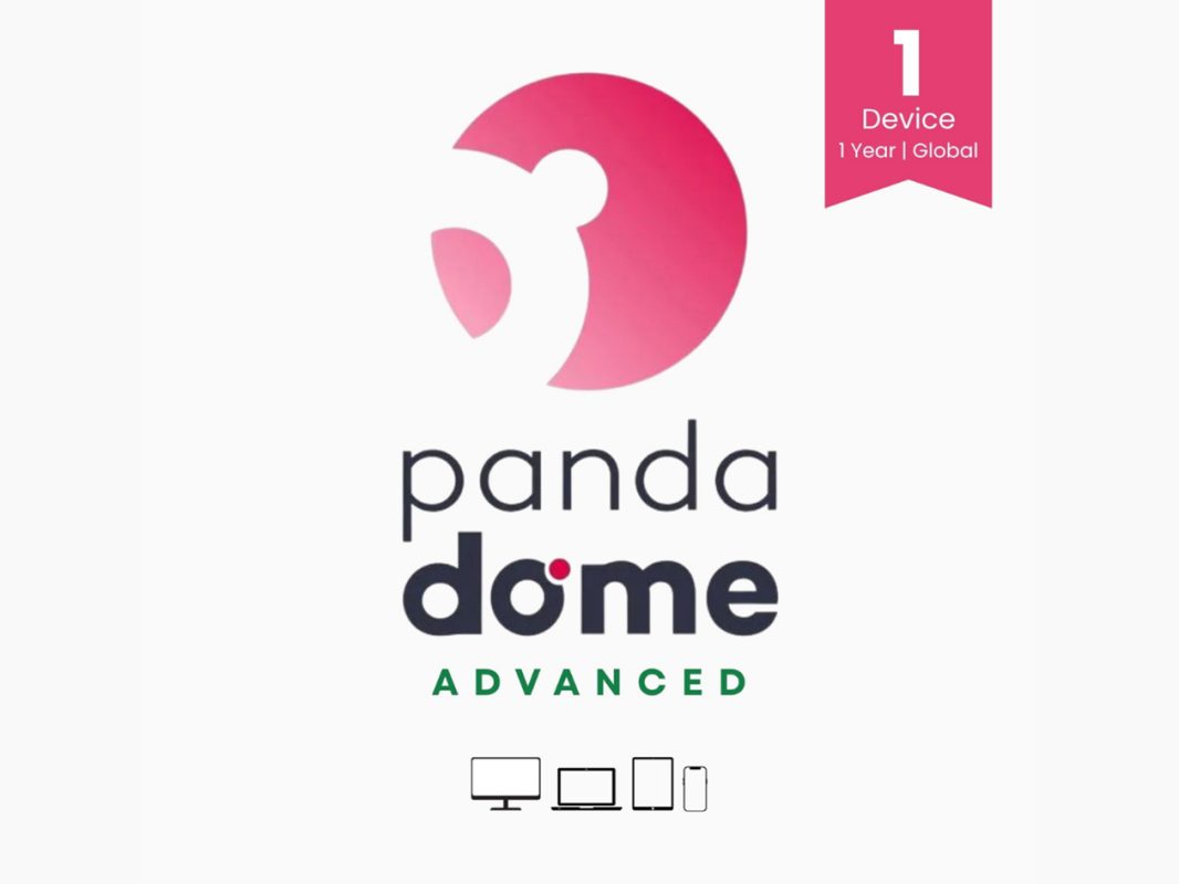 Panda Dome Antivirus & Security – Advanced Plan (1 Device): 1-Year Subscription for 
