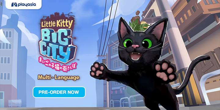 Paws and Play: Little Kitty, Big City Launches Tomorrow – Grab Yours Now at Playasia!