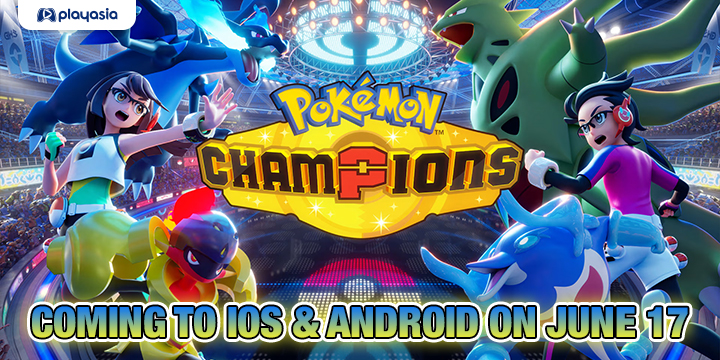 Pokémon Champions Coming to iOS & Android on June 17 Pokémon Champions Coming to iOS & Android on June 17