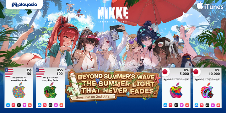NIKKE Summer Event WAVE TO YOU Begins July 2 | Grab Your iTunes Gift Cards Here