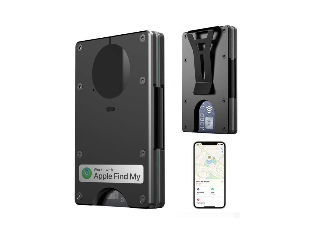 Smart Slim Wallet With GPS and RFID (Black) for Smart Slim Wallet With GPS and RFID (Black) for