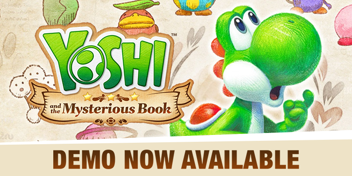 Yoshi and the Mysterious Book Demo Now Available | Learn More Here Yoshi and the Mysterious Book Demo Now Available | Learn More Here