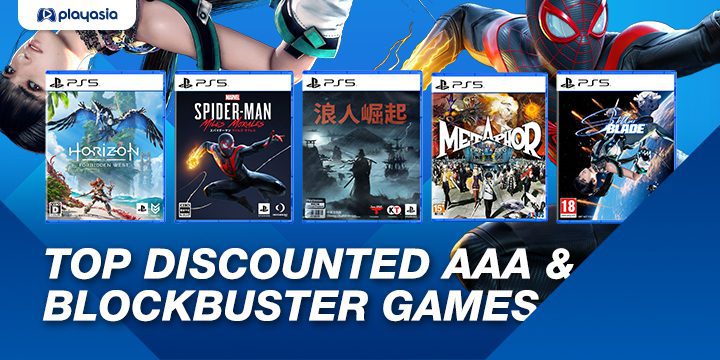 Clearance Deals: Top Discounted AAA & Blockbuster Games at Playasia Clearance Deals: Top Discounted AAA & Blockbuster Games at Playasia