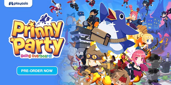 Disgaea Meets Party Game Chaos! Prinny Party: Going Overboard! Launches Nov 12 (PS5 & Switch 2 Pre-Orders Live)