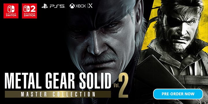Metal Gear Solid: Master Collection Vol. 2 Pre-Orders Open for PS5, XSX, Switch 2 & Switch