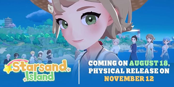 Starsand Island Coming on August 18, Physical Release on November 12