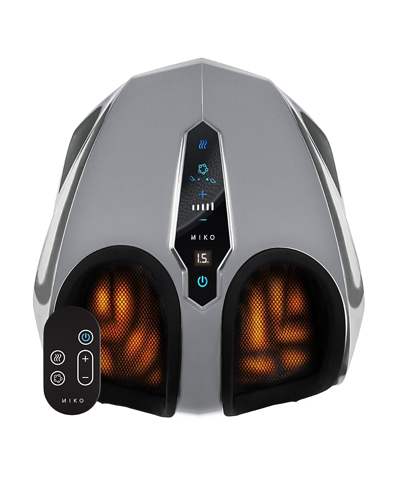 Miko Shiatsu Foot Massager Machine with Kneading and Switchable Heat